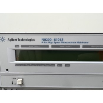 Agilent Technologies N9200-61013 8 slot High Speed Measurement Mainframe w / 6 x N9200-61032 High Speed Precision Medium Power SMU Module